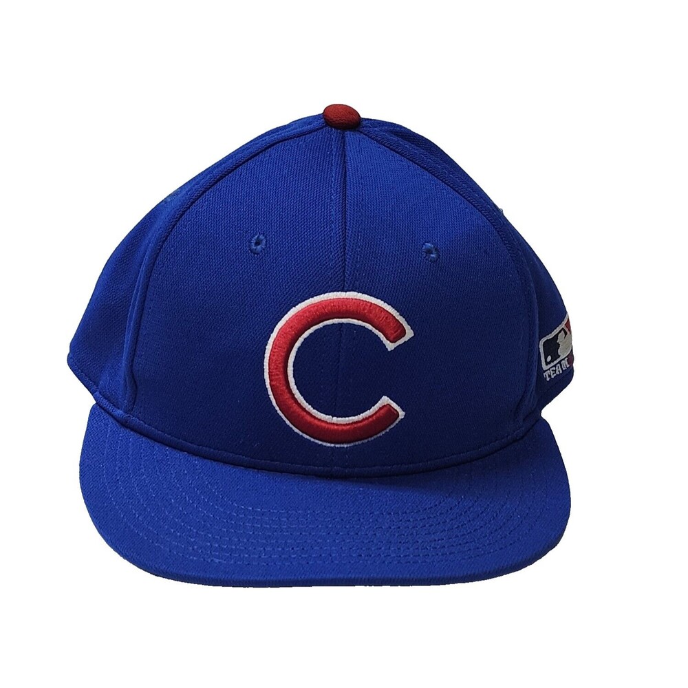 Chicago Cubs Team MLB Eco3 Fitted Dad Baseball Cap Hat Size S/M OC Sports